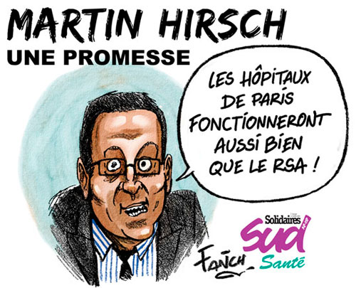 Martin Hirsch s'occupe de l'AP-HP de Paris